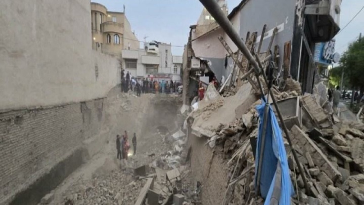 پایان عملیات نجات در حادثه ریزش آوار/ فوت یک شهروند قمی