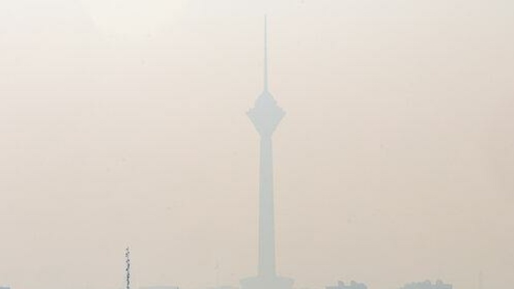 هوای تهران آلوده و در وضعیت نارنجی است