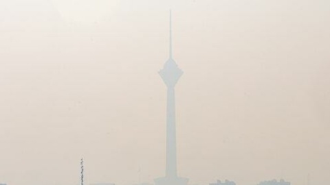 هوای تهران آلوده و در وضعیت نارنجی است