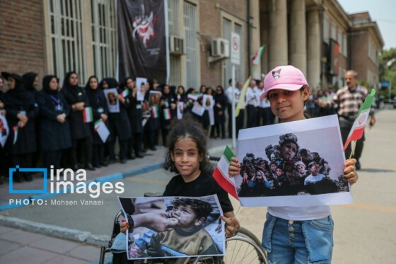 یادمان شهدای کودک ایران و غزه
