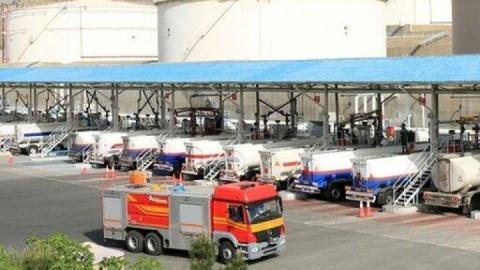 انتشار احتمالی دود از انبار نفت شهران مربوط به جمع‌آوری ضایعات مخازن است