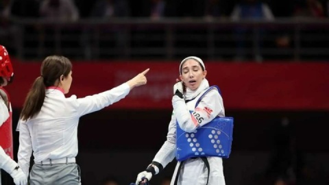 پدر مبینا نعمت‌زاده پیشکسوت تکواندو را کتک زد!