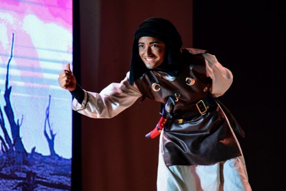 نمایش آئینی «دختر آفتاب» در مشهد