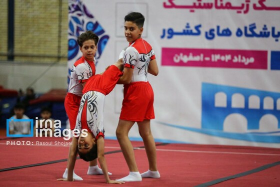 لیگ ایروبیک ژیمناستیک پسران