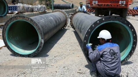 طرح خط جایگزین انتقال آب از زیاران به بیلقان