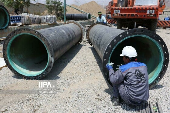 طرح خط جایگزین انتقال آب از زیاران به بیلقان