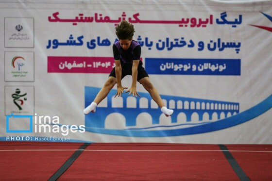 لیگ ایروبیک ژیمناستیک پسران