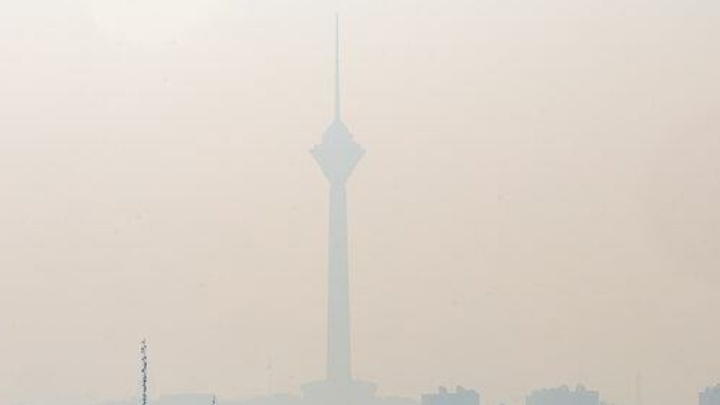 وضعیت هوای تهران قرمز شد