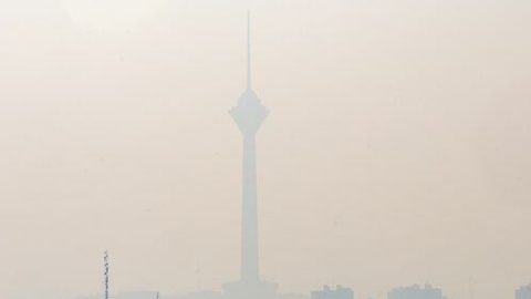 وضعیت هوای تهران قرمز شد