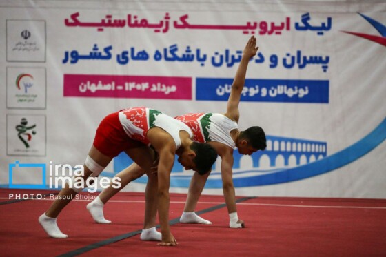 لیگ ایروبیک ژیمناستیک پسران