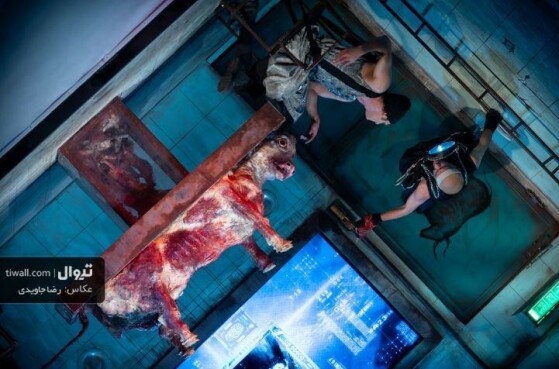 نمایش ”بر زمین می زندش”، به نویسندگی و کارگردانی علی شمس