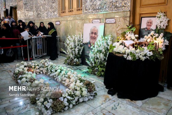 مراسم بزرگداشت سردار شهید حسین سلامی