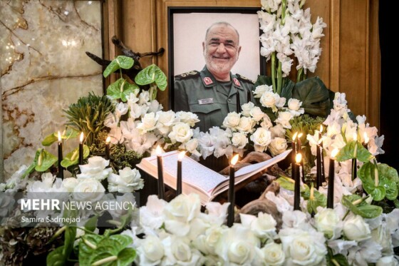 مراسم بزرگداشت سردار شهید حسین سلامی