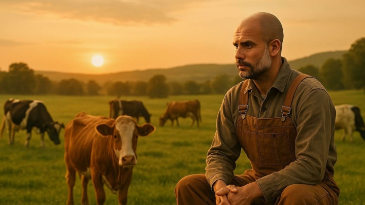 می‌خواهم مثل گاوها باشم