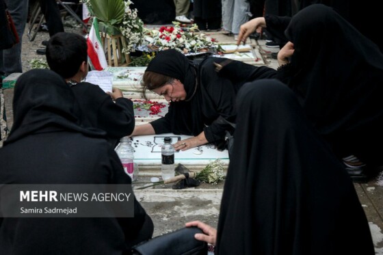 اربعین شهدای اقتدار سازمان بسیج مستضعفین