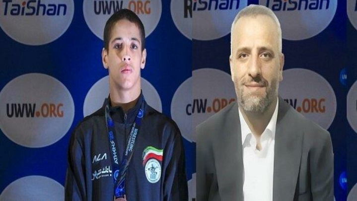 روح پدر همراه پسر برای کسب مدال