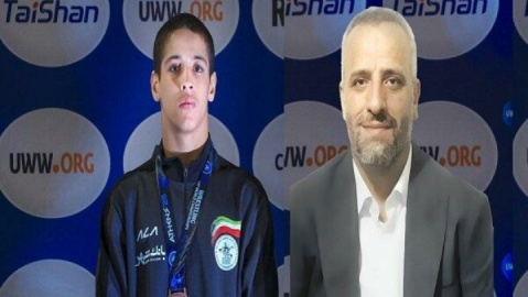 روح پدر همراه پسر برای کسب مدال