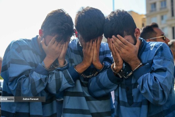 بازسازی صحنه زورگیری سعادت آباد