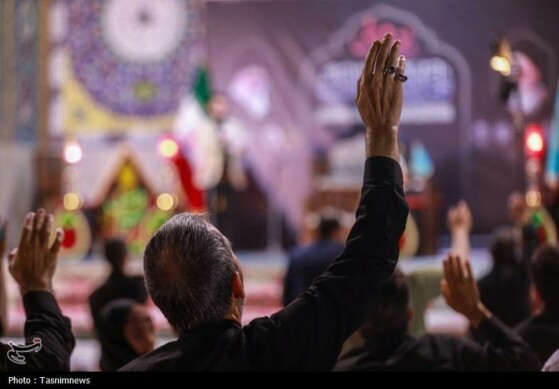 گرامیداشت چهلمین روز شهدای اقتدار در مسجد جمکران