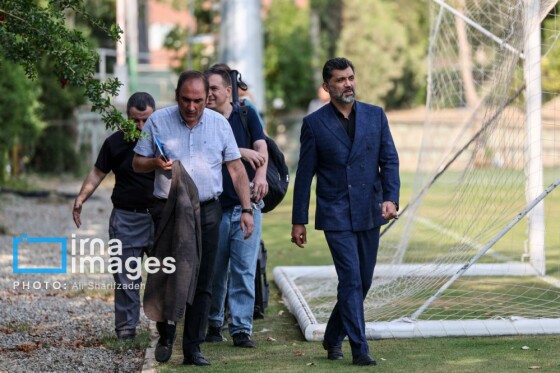 تمرین تیم فوتبال امید ایران