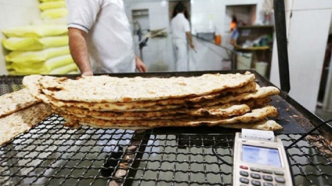 افزایش قیمت نان در تهران