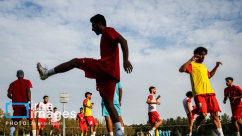 گزارش تصویری/ تمرین تیم فوتبال امید ایران