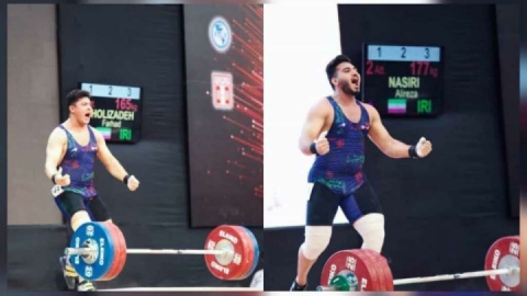 فارس با پنج وزنهبردار پیشتاز در اردوی تیم