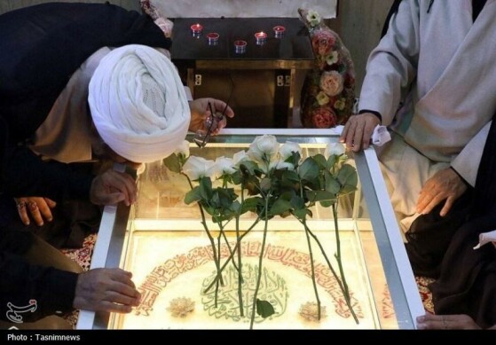 ادای احترام به مقام شهید شیخ فضل‌الله نوری