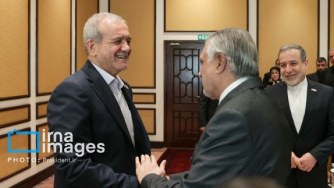 گزارش تصویری/ استقبال رسمی نخست وزیر پاکستان از دکتر پزشکیان