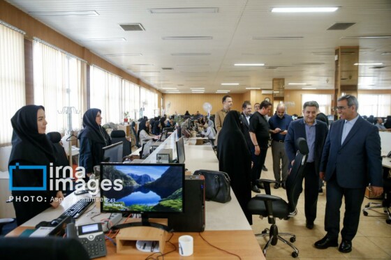 حضور استاندار خراسان رضوی در ایرنا