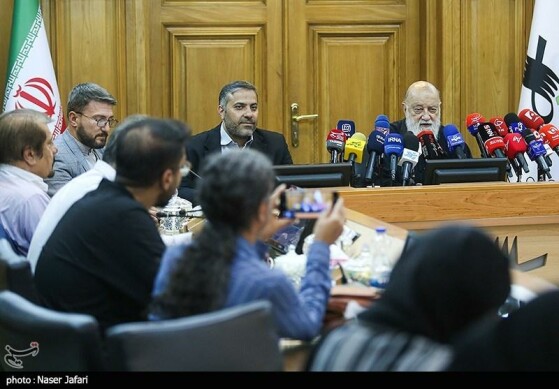 نشست خبری رئیس شورای شهر تهران