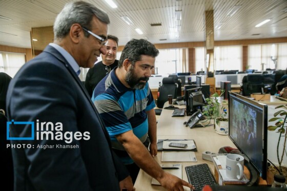 حضور استاندار خراسان رضوی در ایرنا