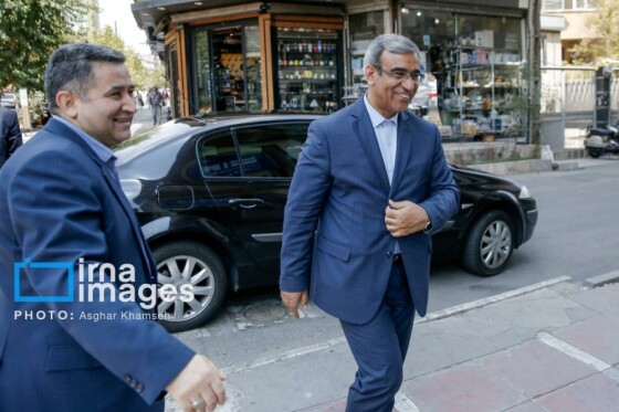 حضور استاندار خراسان رضوی در ایرنا