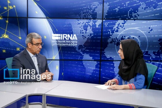 حضور استاندار خراسان رضوی در ایرنا