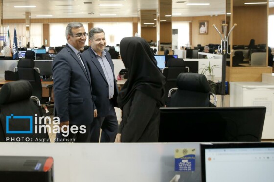 حضور استاندار خراسان رضوی در ایرنا