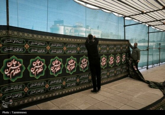 مهیا کردن فضا برای اسکان زائران اربعین در حرم بانوی کرامت