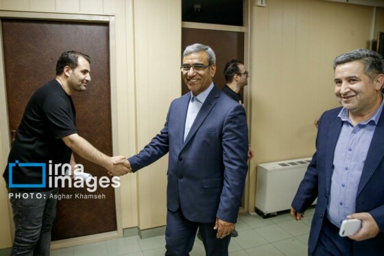 حضور استاندار خراسان رضوی در ایرنا