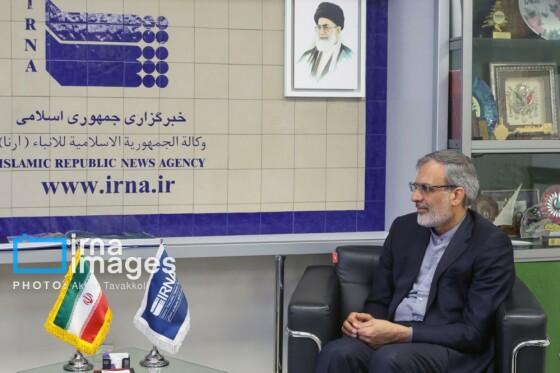 حضور استاندار خراسان رضوی در ایرنا