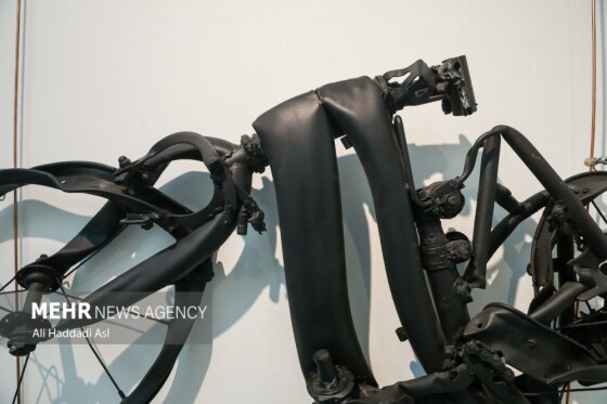 افتتاح نمایشگاه دوچرخه و کودکان غزه