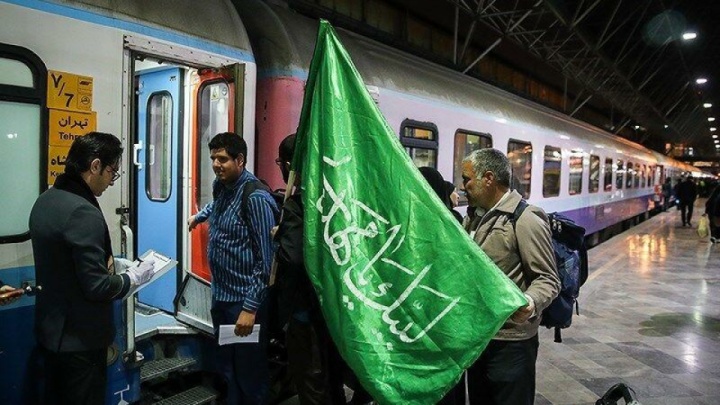 افزایش قطارهای برنامه‌ای و فوق‌العاده در اربعین