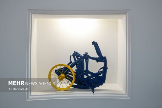 افتتاح نمایشگاه دوچرخه و کودکان غزه