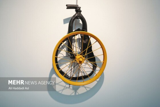 افتتاح نمایشگاه دوچرخه و کودکان غزه