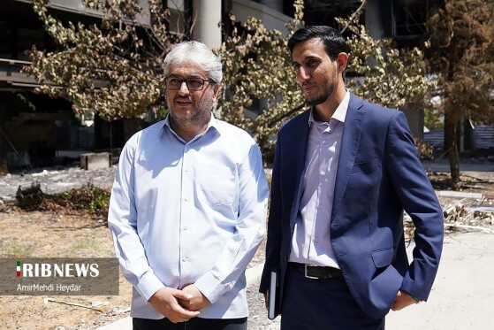 بازدید اعضای کمیسیون امنیت ملی مجلس از ساختمان شیشه‌ای رسانه ملی