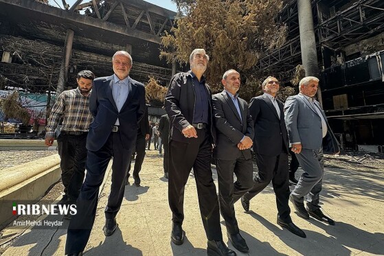 بازدید اعضای کمیسیون امنیت ملی مجلس از ساختمان شیشه‌ای رسانه ملی