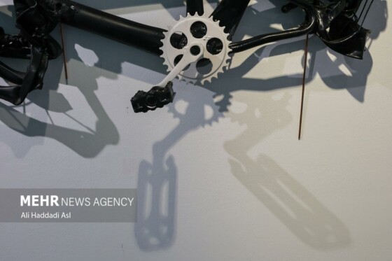 افتتاح نمایشگاه دوچرخه و کودکان غزه