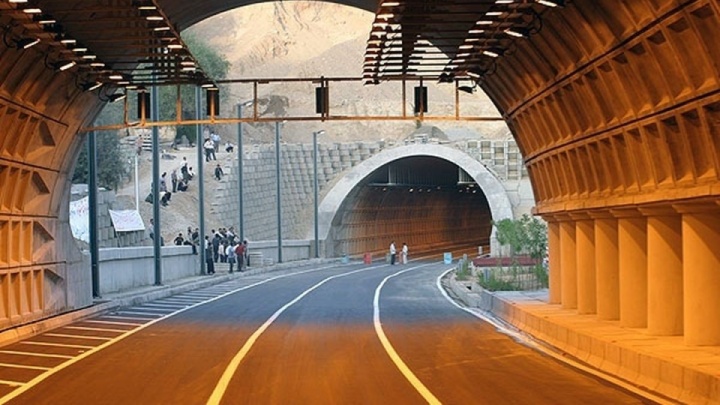 انسداد باند شمالی تونل رسالت و باند جنوبی تونل شهدای غزه