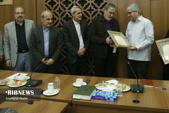 بازدید اعضای کمیسیون امنیت ملی مجلس از ساختمان شیشه‌ای رسانه ملی