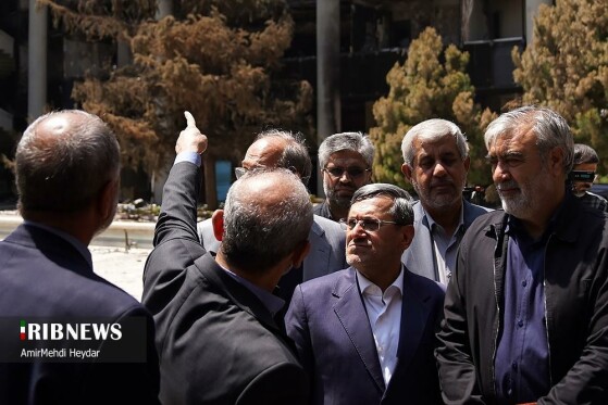 بازدید اعضای کمیسیون امنیت ملی مجلس از ساختمان شیشه‌ای رسانه ملی