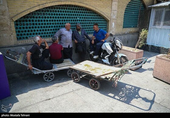 بازار تهران در روز تعطیل پایتخت