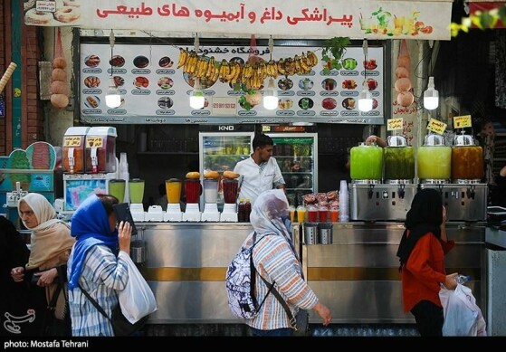 بازار تهران در روز تعطیل پایتخت